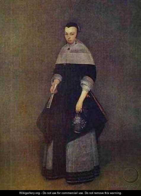 Portrait Of A Lady - Gerard Terborch