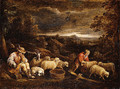 Shepherds and Sheep - David The Younger Teniers
