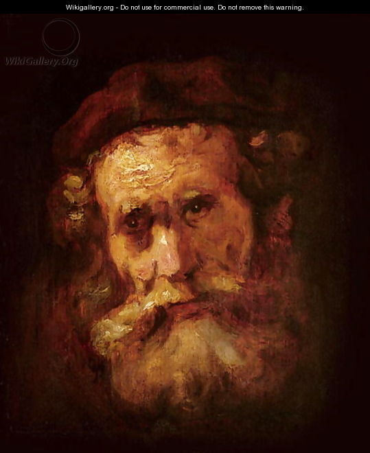 A Rabbi - Harmenszoon van Rijn Rembrandt