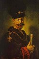 A Polish Nobleman 1637 - Harmenszoon van Rijn Rembrandt