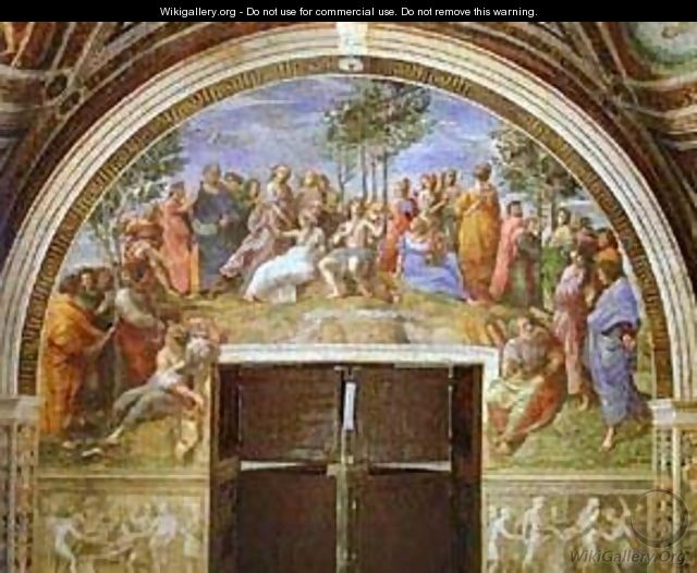 Parnasus 1509-1510 - Raphael