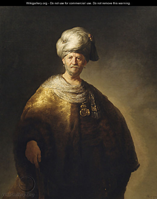 Man in Oriental Costume 1632 - Harmenszoon van Rijn Rembrandt