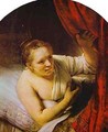 Hendrickje In Bed 1648 - Harmenszoon van Rijn Rembrandt