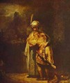 Departing Of David And Jonathan 1642 - Harmenszoon van Rijn Rembrandt