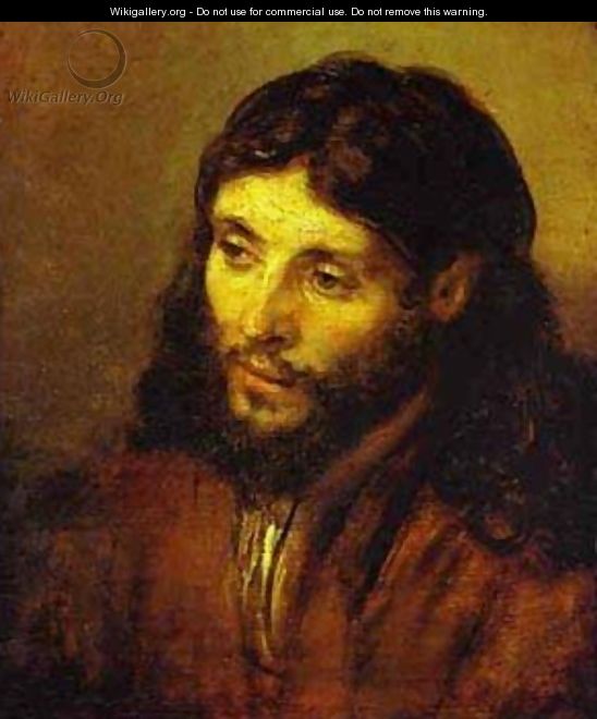 The Head Of Christ 1655 - Harmenszoon van Rijn Rembrandt