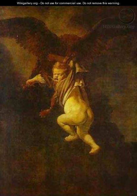The Abduction Of Ganymede 1635 - Harmenszoon van Rijn Rembrandt