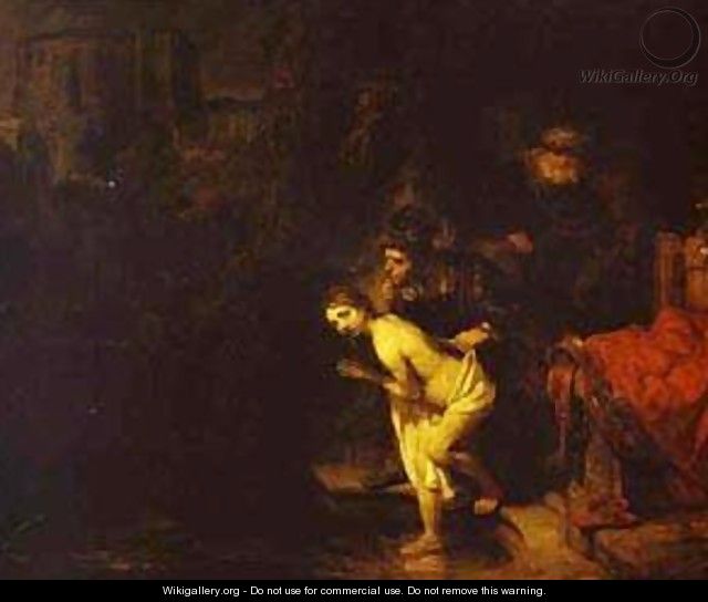 Susanna Surprised By The Elders 1647 - Harmenszoon van Rijn Rembrandt