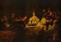 Samson Putting Forth His Riddles At The Wedding Feast 1638 - Harmenszoon van Rijn Rembrandt