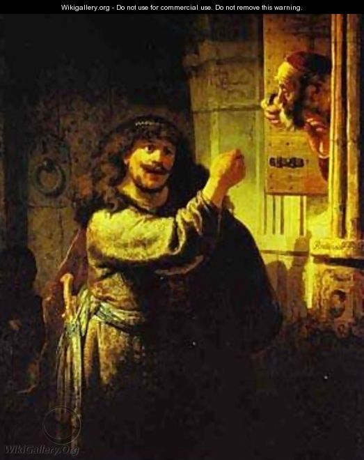 Samson Accusing His Father In Law 1635 - Harmenszoon van Rijn Rembrandt