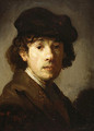 Rembrandt as a Young Man - Harmenszoon van Rijn Rembrandt