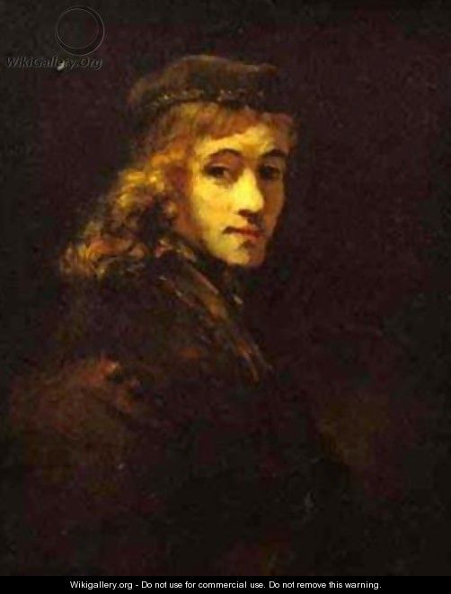 Portrait Of Titus The Artists Son - Harmenszoon van Rijn Rembrandt