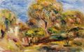 Landscape 1917 - Pierre Auguste Renoir