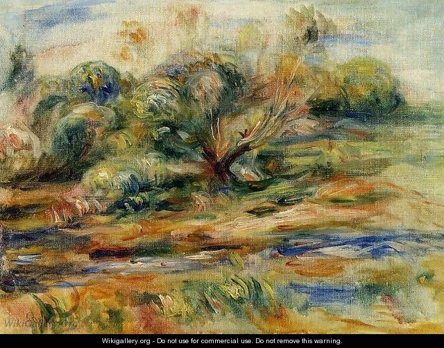 Landscape 1900 - Pierre Auguste Renoir