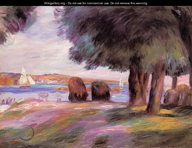 Landscape 1895 - Pierre Auguste Renoir