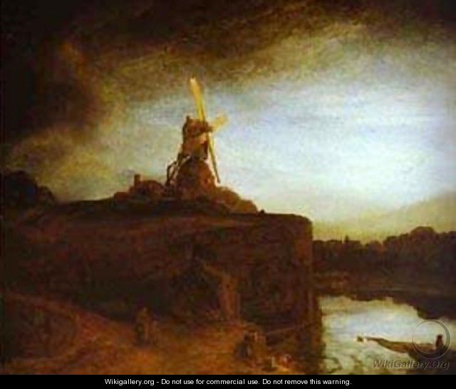 The Mill 1650 - Harmenszoon van Rijn Rembrandt