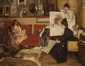 In the Studio 1888 - Alfred Stevens
