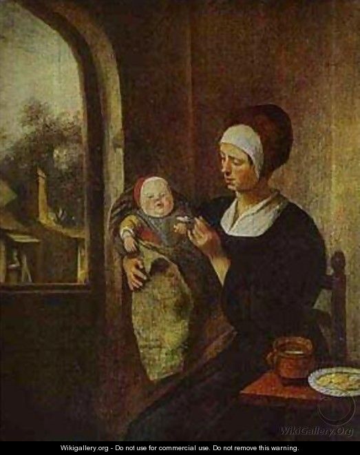 Mother And Child - Jan Steen