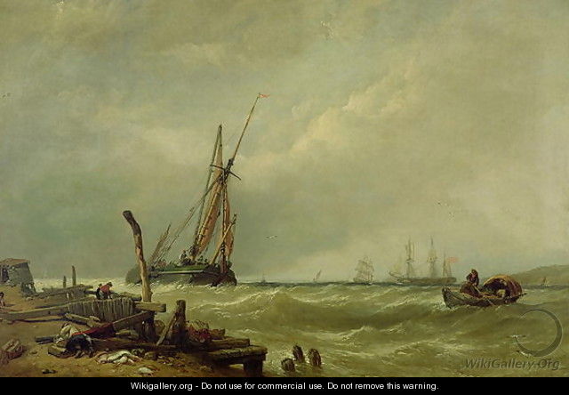 On the Texel 1856 - Clarkson Stanfield