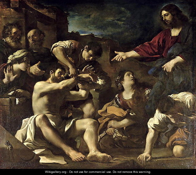 The Resurrection of Lazarus 1619 - Guercino