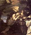 Magdalen And Two Angels 1622 - Guercino