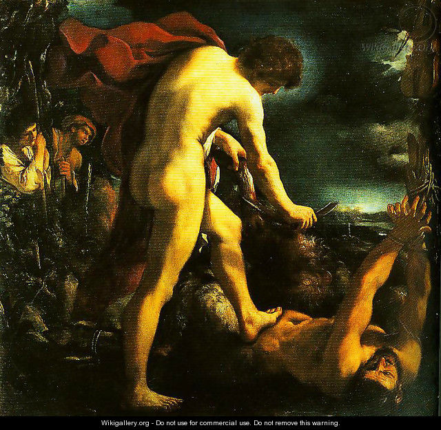 Apollo and Marsyas - Guercino