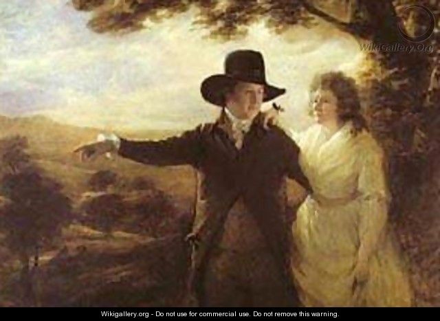 Portrait Of Sir John And Lady Clerk Of Penicuik 1792 - Sir Henry Raeburn