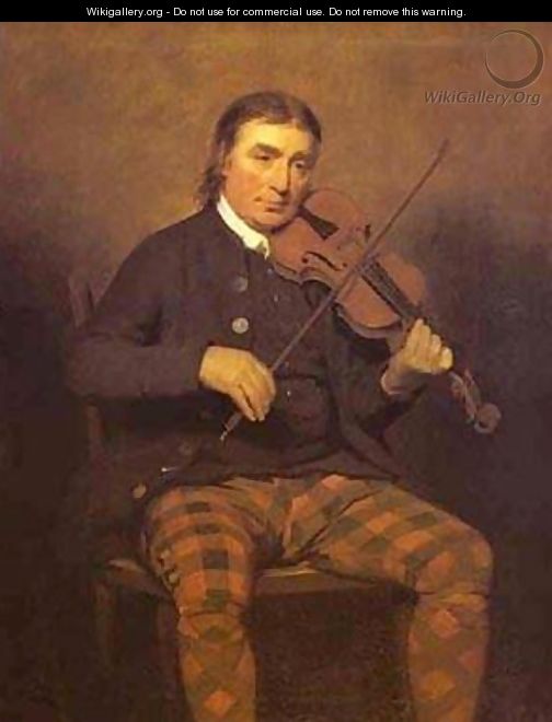 Portrait Of Neil Gow 1793 - Sir Henry Raeburn