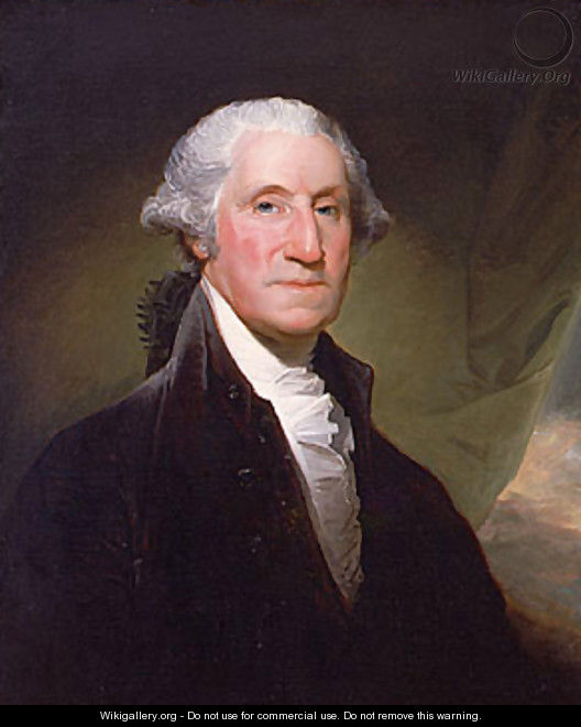 George Washington begun 1795 - Gilbert Stuart
