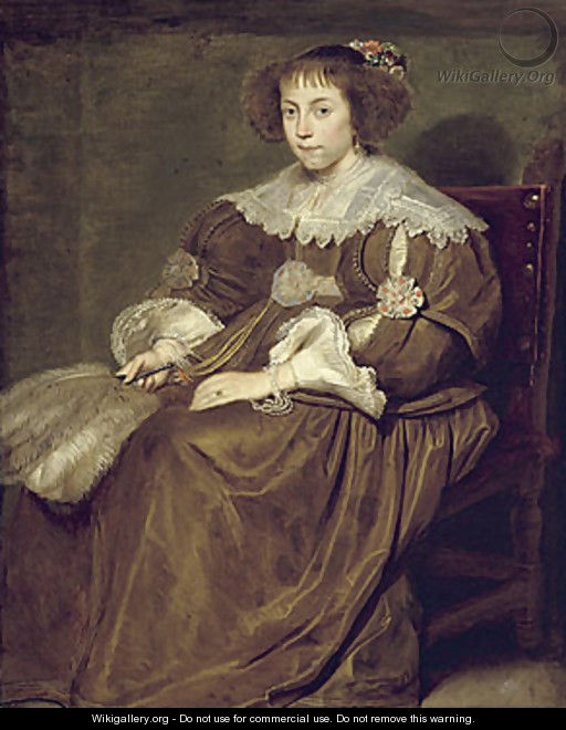 Portrait of a Young Woman - Cornelis De Vos
