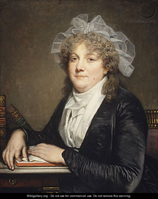 Madame Jean Baptiste Nicolet probably late 1780s - Jean Baptiste Greuze