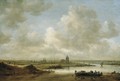 The Rhine at Arnhem 1645 - Jan van Goyen