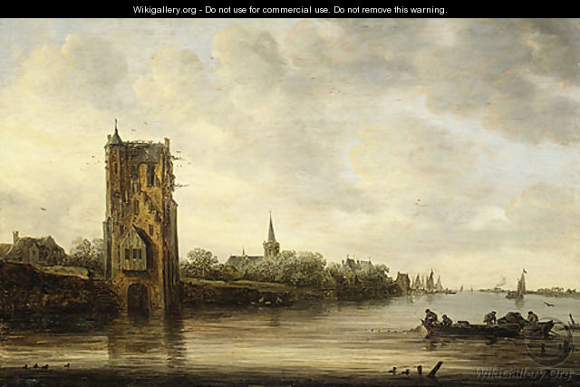 The Pelkus Gate near Utrecht 1646 - Jan van Goyen