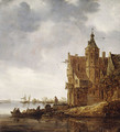 Country House near the Water 1646 - Jan van Goyen
