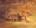 Scene Of Bullfight 1824-1825 - Francisco De Goya y Lucientes