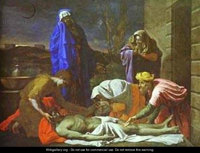 The Lamentation Over Christ 1655-1657 - Nicolas Poussin