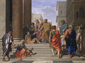 Saints Peter and John Healing the Lame Man 1655 - Nicolas Poussin