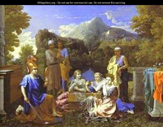 Achilles And Daughters Of Lycomede 1656 - Nicolas Poussin