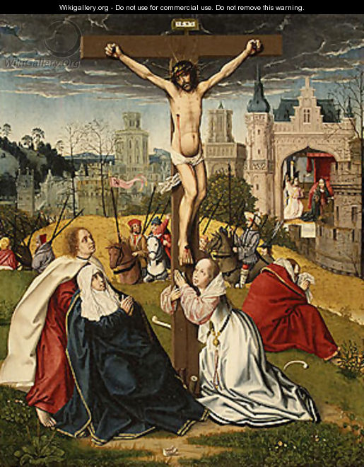 The Crucifixion ca 1495 - Jan Provost