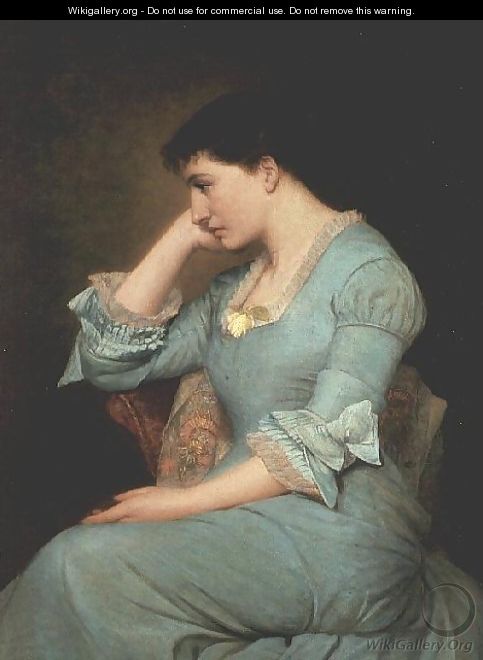 Portrait of Lillie Langtry - Valentine Cameron Prinsep