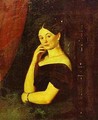 Portrait Of Anna Petrovna Milyukova 1850 - Grigori Vasilievich Soroka