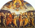 The Almighty With Prophets And Sybils 1500 2 - Pietro Vannucci Perugino
