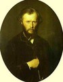 Portrait Of Nikolai Lanin 1869 - Vasily Perov