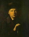 Portrait Of Nikolai Kridener The Artists Brother 1856 - Vasily Perov