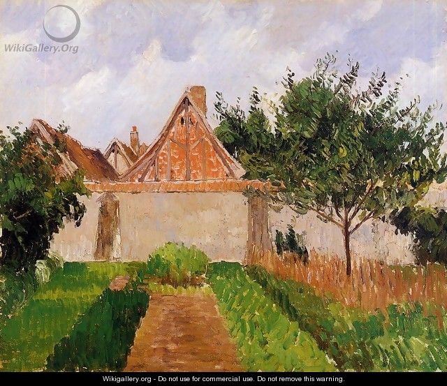 Garden at Eragny 1899 - Camille Pissarro