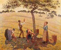 Apple Pickers Eragny 1888 - Camille Pissarro