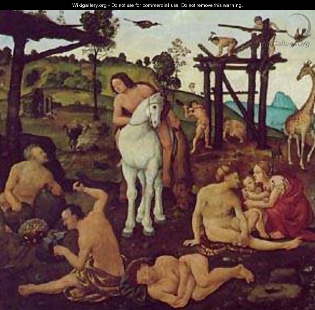 Vulcan And Aeolus 1495-1500 - Piero Di Cosimo