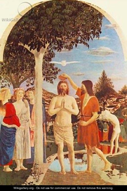 Baptism Of Christ 1448-50 - Henri Pierre Picou