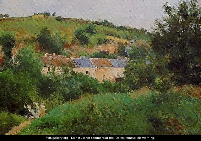 The Village Pathway 1875 - Camille Pissarro