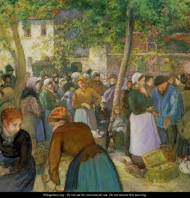 The Quarry Pontoise 1875 - Camille Pissarro