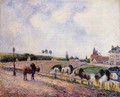 The Pontoise Bridge 1891 - Camille Pissarro